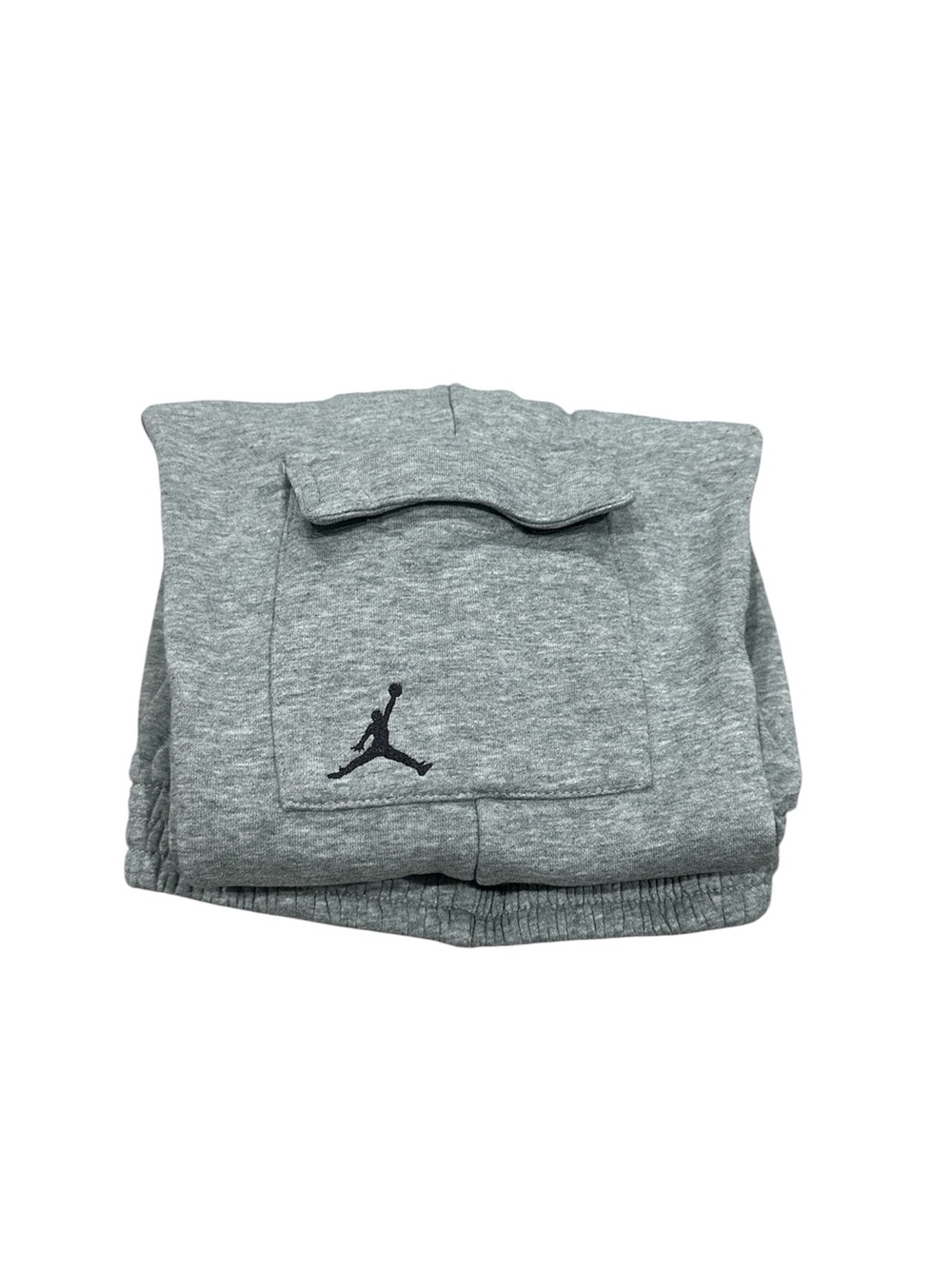 Nike Air Jordan Joggers Sweatpants Youth Boys Large 12 13 Gray Jumpman Cargo